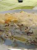 Lasagna with Eggplant Pesto, Caciocavallo Cheese, and Speck