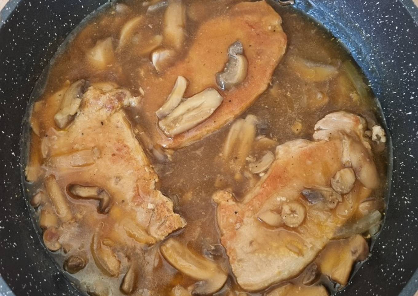 Porc aux champignons 🍄