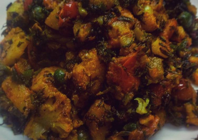 Step-by-Step Guide to Prepare Any-night-of-the-week Gobhi matar