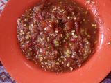 Sambal Terasi Mentah