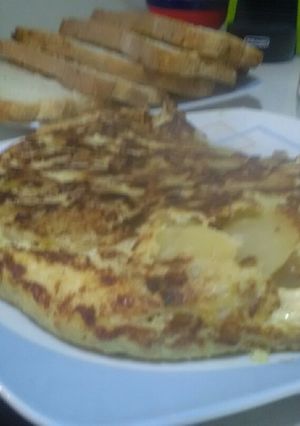Una foto de Tortilla de patatas de mi madre