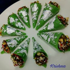 A picture of KAJU - GULKAND PAAN MITHAI❤️.