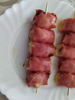 Una foto de Brocheta de frankfurt