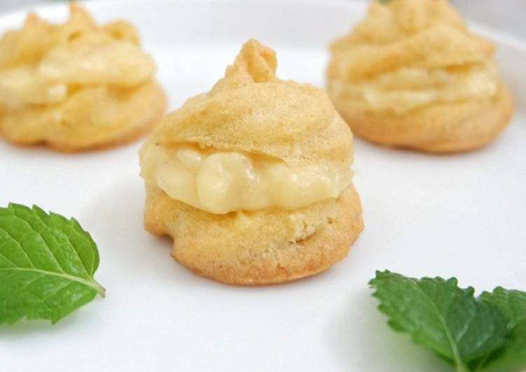 Choux pastry a.k.a soes fla