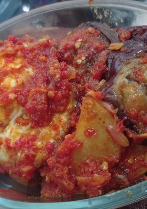 Foto resep Balado Terkentel (terong-kentang-telur) 😊