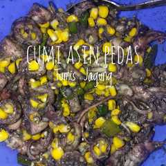 A picture of Cumi Asin Pedas Tumis Jagung Manis.