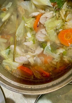 Foto resep Sop ayam mirip pak min