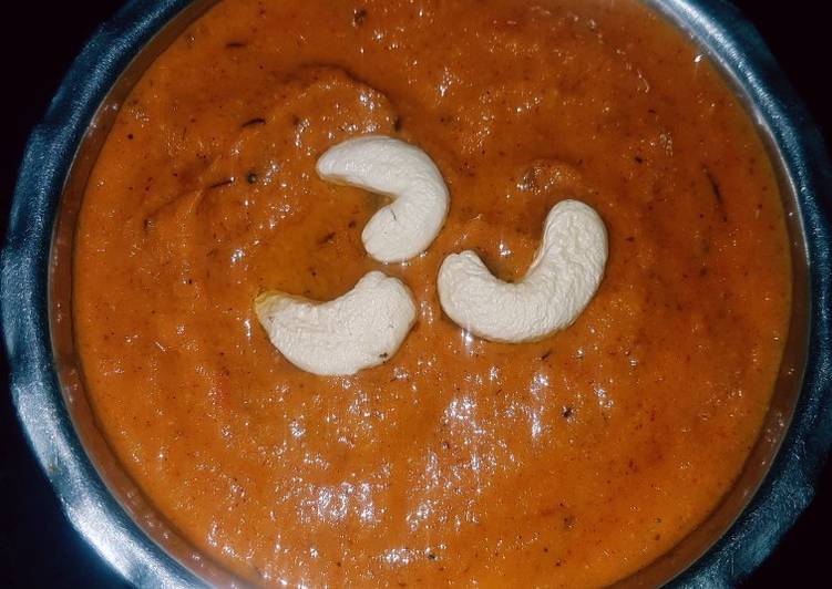 Recipe of Homemade Kaju butter Masala