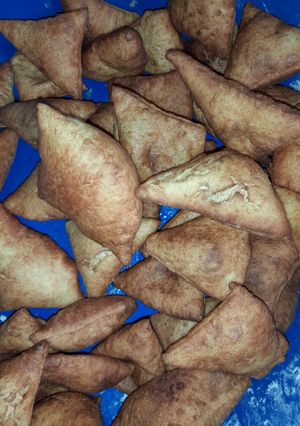 A picture of Simple Mandazis.