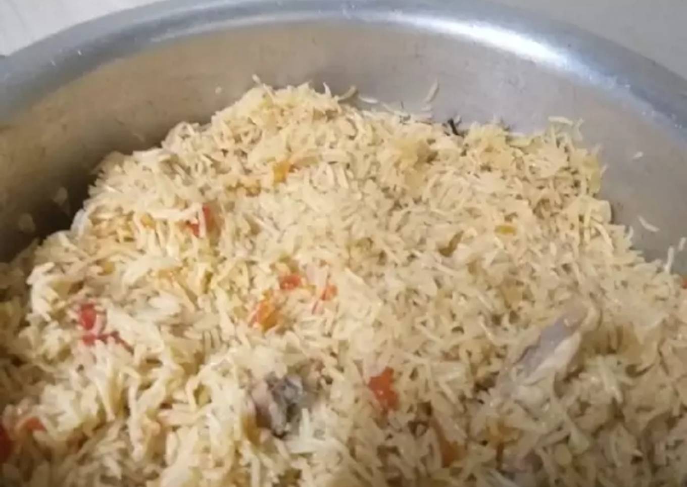 Chicken yakhni pulao