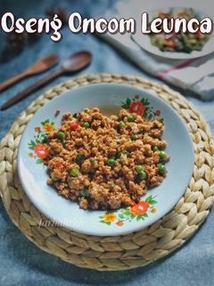 Foto resep Oseng Oncom Leunca