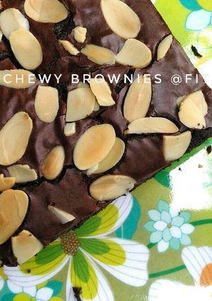 Foto resep Chewy Brownies 🍫