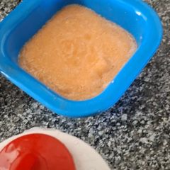 A picture of Muskmelon ice gola.