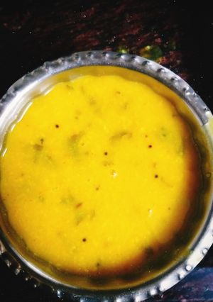 A picture of Dal soup.