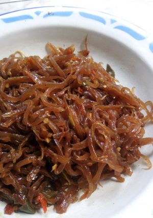 Foto resep Sambel goreng kates / oseng pepaya muda
