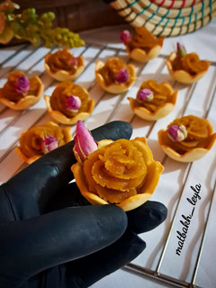 عکسی از دستور حلوای بيسکوییتی