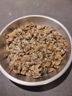 A picture of Steamed Ground Pork in Preserved Vegetable.