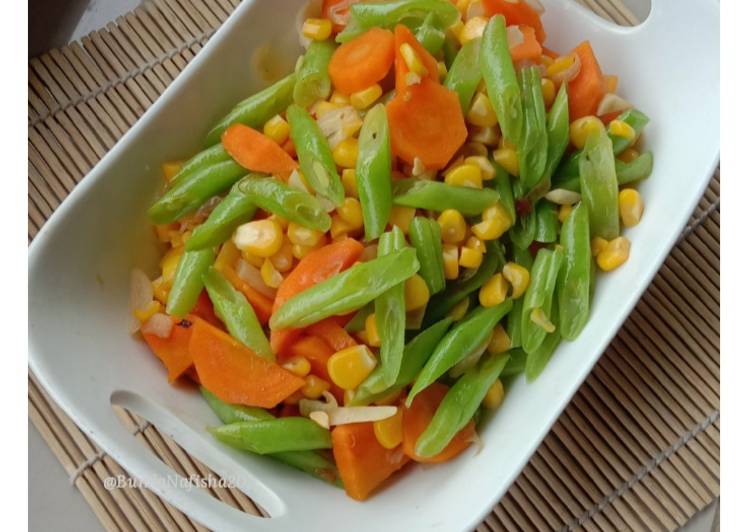 Tumis Buncis Wortel