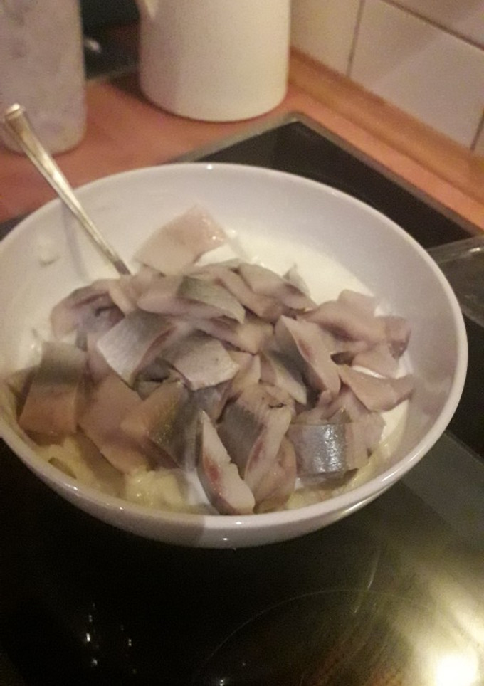 Una foto de Ensalada de Arenque