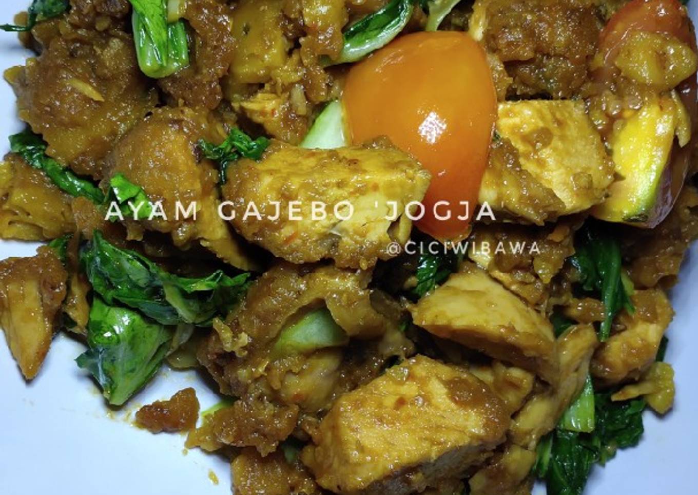 Ayam Gajebo (depan UII Jogja)