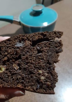 Una foto de Budín de banana y cacao🍌