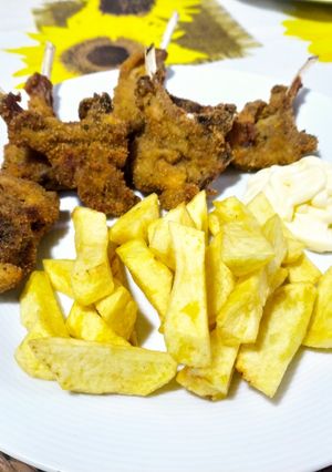Una foto de Chuletillas de cordero a la provenzal