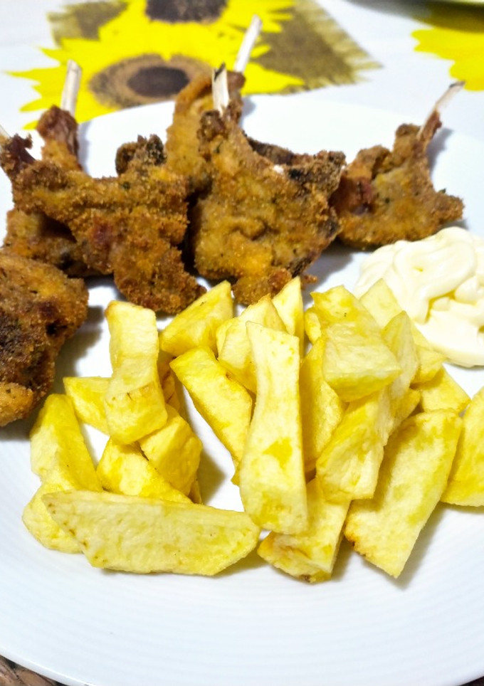 Una foto de Chuletillas de cordero a la provenzal