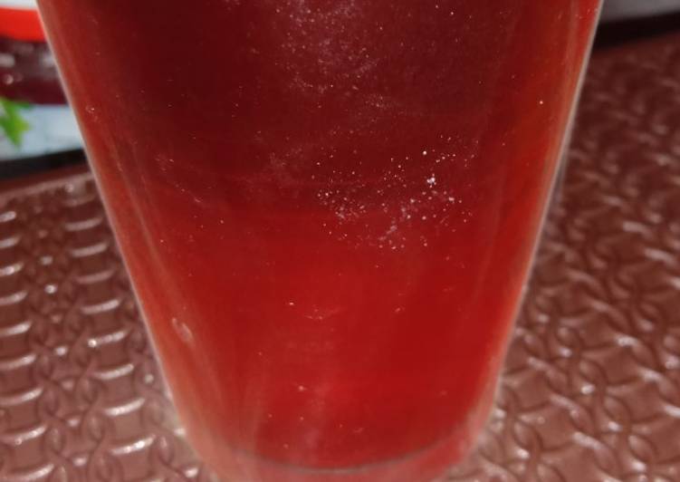 Easiest Way to Prepare Appetizing Roohafza water Cooking Basics for Beginners