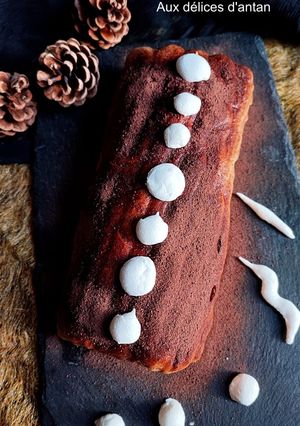 Une photo de Bûche façon tiramisu