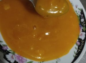 Una foto de Dulce de mango