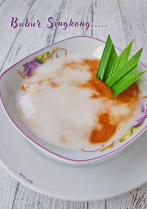 Foto resep Bubur singkong vla santan