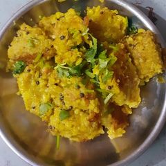 A picture of Left over Rice Muthiya.