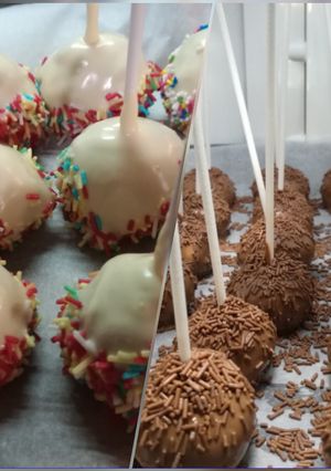 Φωτογραφία της συνταγής Popcakes ή CakePops ??