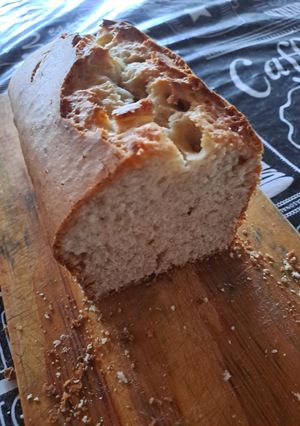 Una foto de Budín de Banana