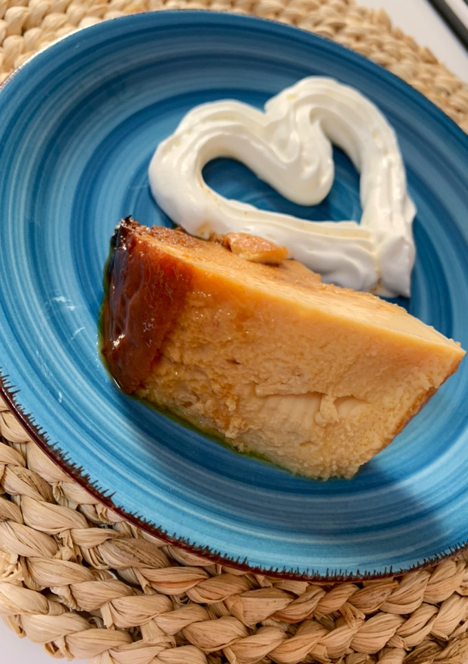 Una foto de Flan de huevo sencillo y sabroso