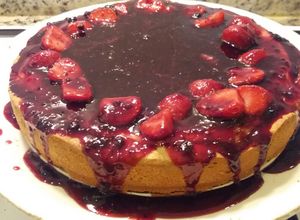 Una foto de Torta dulce de quesos (Cheesecake)