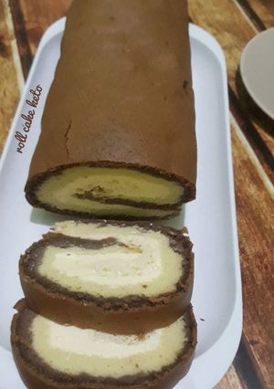Foto resep Roll Cake Keto#Ketopad_CP_Baking#MasakItuSaya