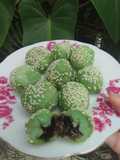 Onde Onde Pandan isi Coklat