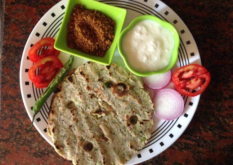 Steps to Make Super Quick Homemade Jowar Broccoli Thalipeeth