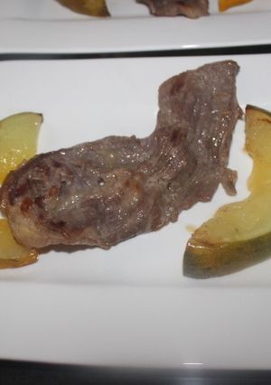 Foto principal de Filetes a la plancha con melón