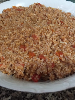 صورة لوصفة برغل على بندورة