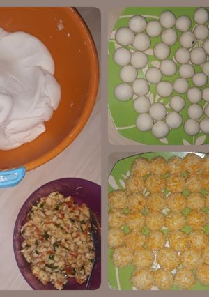 Foto resep Cilok crispy isi ayam pedas
