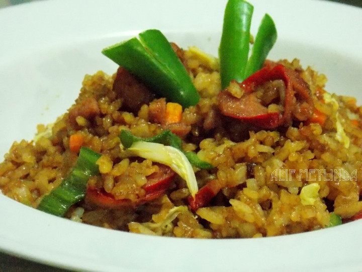 Cara Gampang Membuat Resep Nasi Goreng Saus Tiram yang Bisa Manjain Lidah