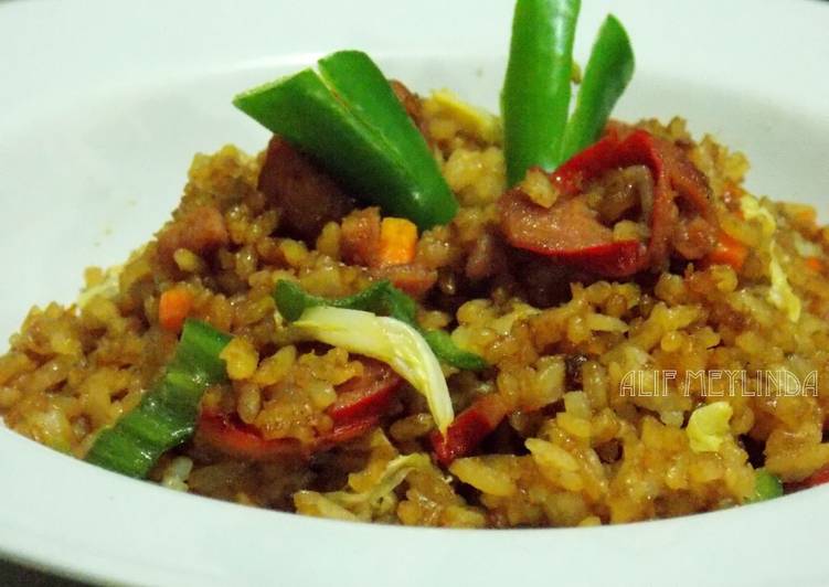 Resep Nasi Goreng Saus Tiram