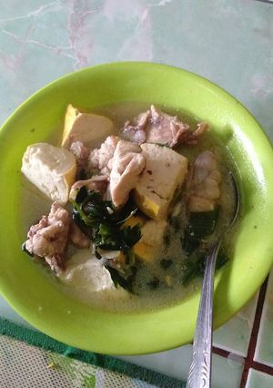 Foto resep Diet gm day 5 sop ayam tahu simple