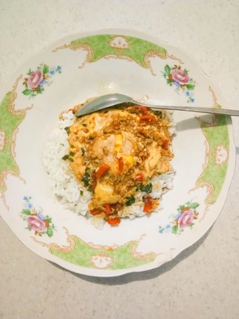 Cara Gampang Membikin Resep Nasi Telur Pontianak yang Uenak Anti Ribet, Uenak Banget