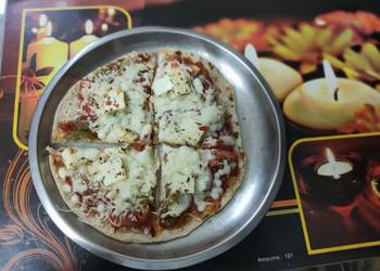Easiest Way to Prepare Delicious Spicy Tangy Roti Pizza