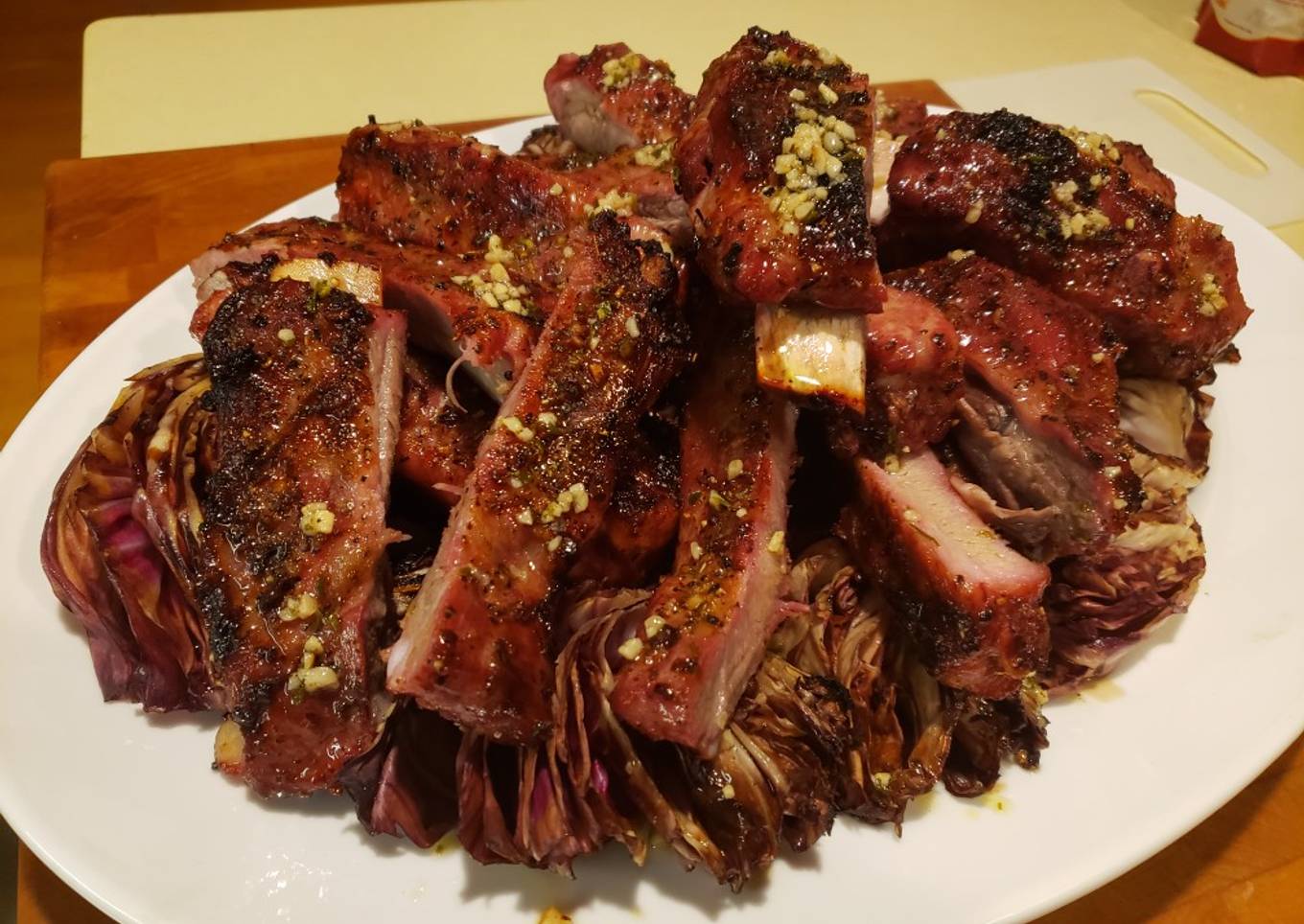 Recipe of Ultimate Rosticciana & Grilled Radicchio