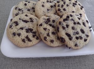Una foto de Cookies con chips de chocolate