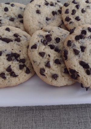 Una foto de Cookies con chips de chocolate
